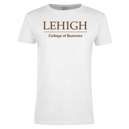  Womens White Short Sleeve Tee - College of Business