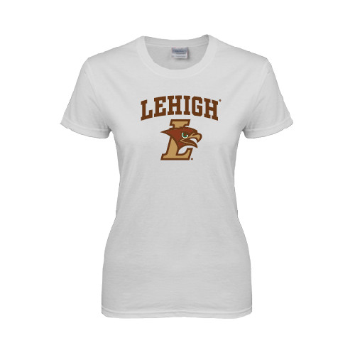  Womens White Short Sleeve Tee - Official Logo