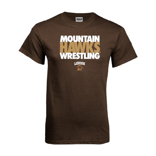  Brown T Shirt - Mountain Hawks Wrestling