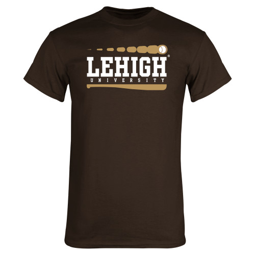  Brown T Shirt - Lehigh University Baseball Path