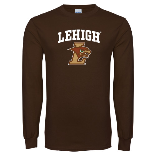  Brown Long Sleeve T Shirt - Official Logo