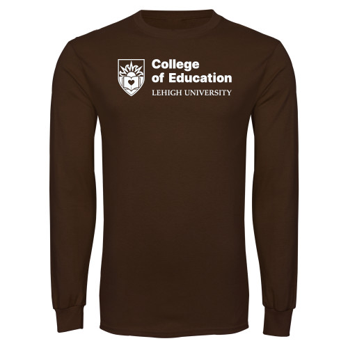  Brown Long Sleeve T Shirt - Lehigh University College of Education