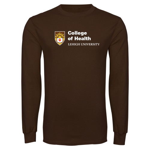  Brown Long Sleeve T Shirt - Lehigh University College of Health