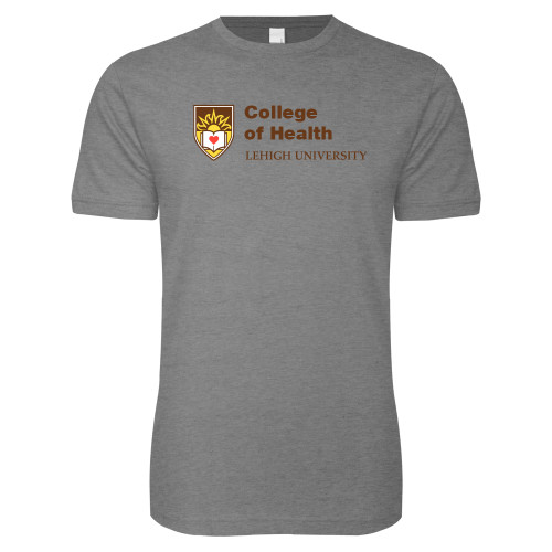  Next Level Heather Grey SoftStyle T Shirt - Lehigh University College of Health
