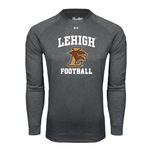  Under Armour Carbon Heather Long Sleeve Tech Tee - Football