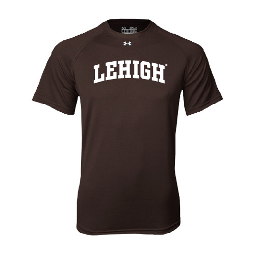  Under Armour Brown Tech Tee - Arched Lehigh