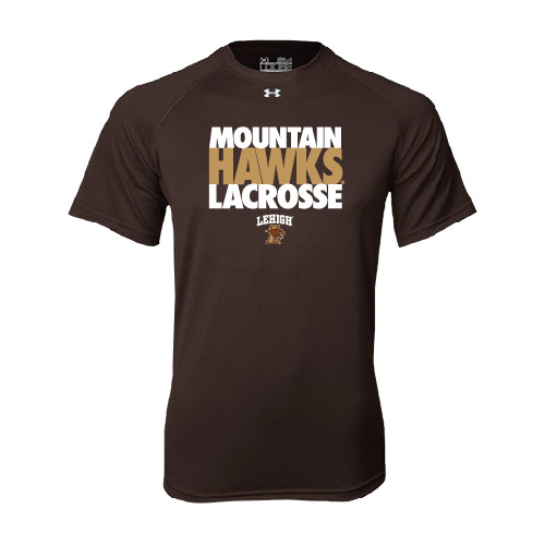  Under Armour Brown Tech Tee - Mountain Hawks Lacrosse