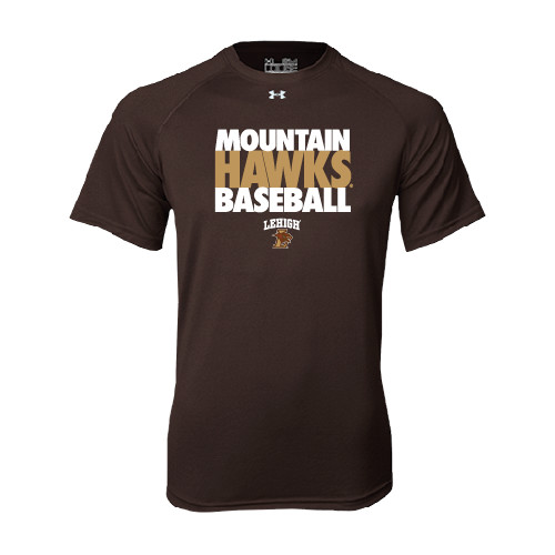  Under Armour Brown Tech Tee - Mountain Hawks Baseball