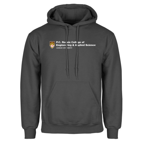  Charcoal Fleece Hoodie - Lehigh University College of Engineering
