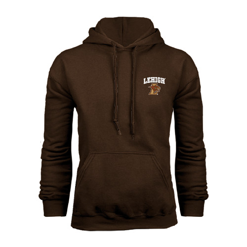  Brown Fleece Hoodie - Official Logo