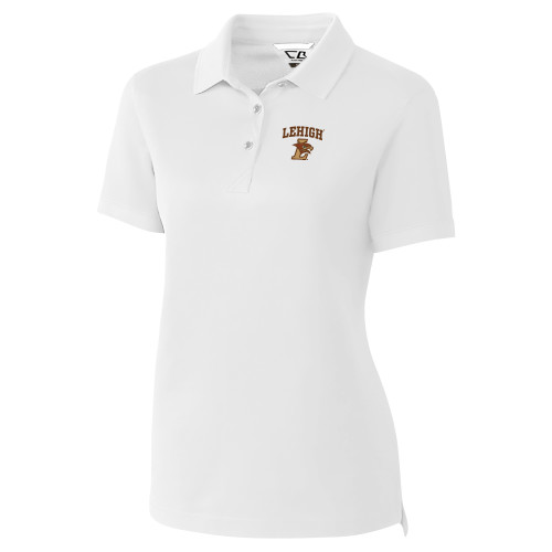  C&B Womens White Advantage Polo - Official Logo