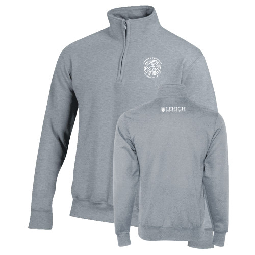  Champion Heather Grey Fleece 1/4 Zip - Women of Lehigh