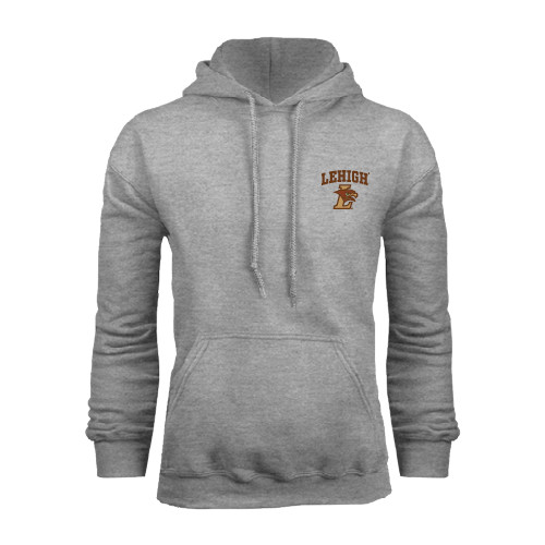  Grey Fleece Hoodie - Official Logo