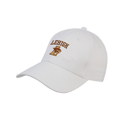  White Structured Adjustable Pro Style Hat - Official Logo