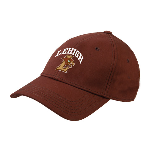  Brown Unstructured Adjustable Low Profile Hat - Official Logo