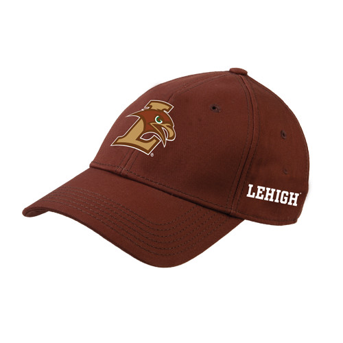  Brown Unstructured Adjustable Low Profile Hat - L Hawk