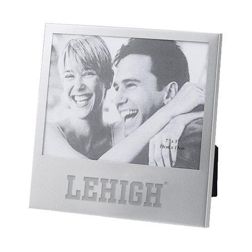  Silver 5 x 7 Photo Frame - Flat Lehigh Engraved