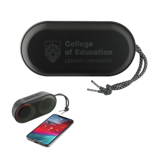  Zedd Outdoor Speaker with RGB Lights - Lehigh University College of Education Engraved