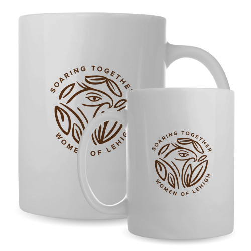  Full Color White Mug 15oz - Women of Lehigh