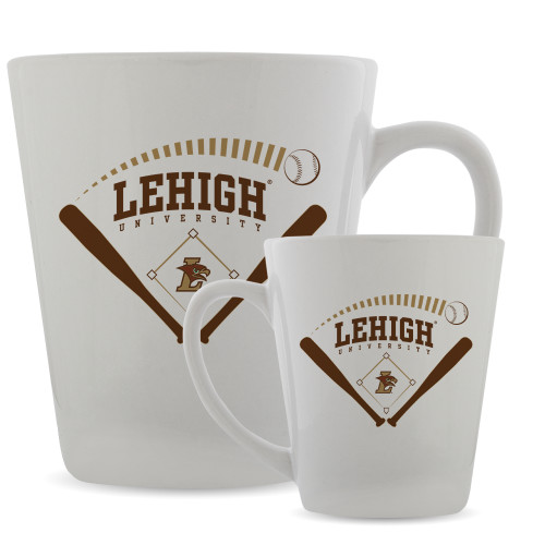  Full Color Latte Mug 12oz - Lehigh University Baseball Field