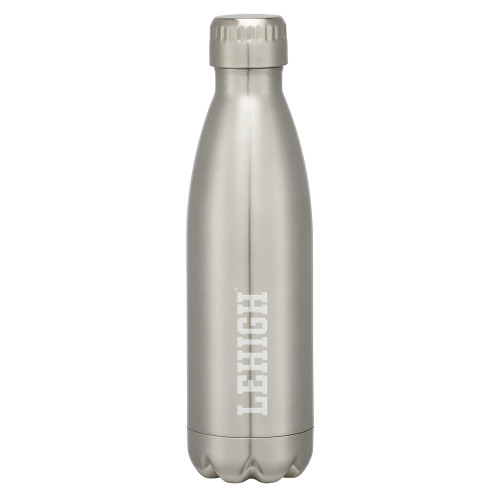  Swig Stainless Steel Silver Bottle 16oz - Flat Lehigh Engraved