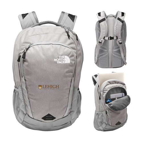  The North Face Grey Connector Backpack - Lehigh University Institutional Mark