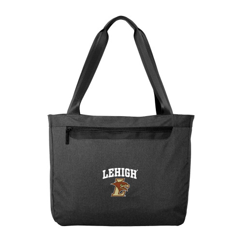  Executive Graphite Heather Laptop Tote - Official Logo