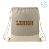 Thumbnail image for  Split Recycled Cotton Grey/Natural Drawstring Bag