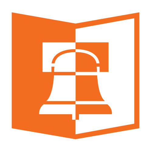  Medium Decal - Book & Bell Mark