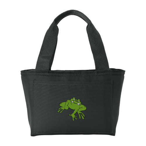  Insulated Black Lunch Tote - Caxy Frog
