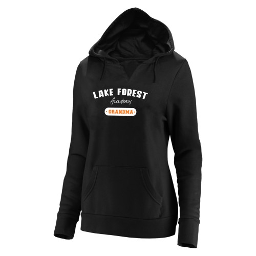  Womens Plus Black Hoodie - LFA Grandma