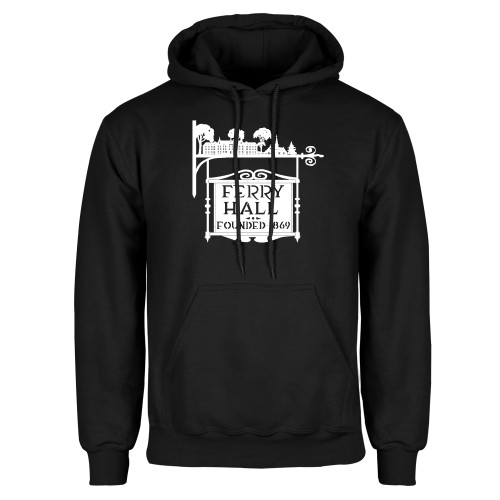 Lake Forest Black Fleece Hoodie