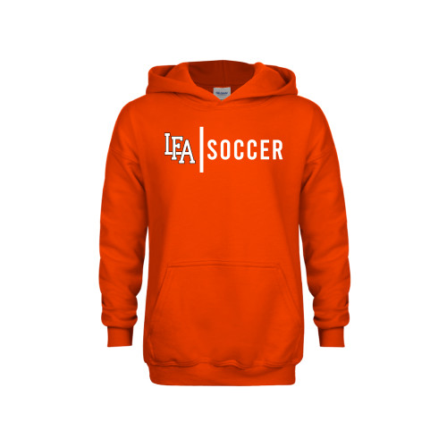  Youth Orange Fleece Hoodie - LFA Soccer 