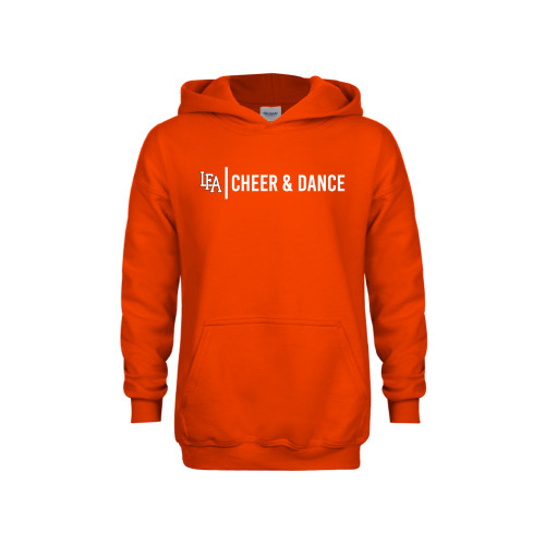  Youth Orange Fleece Hoodie - LFA Cheer & Dance 