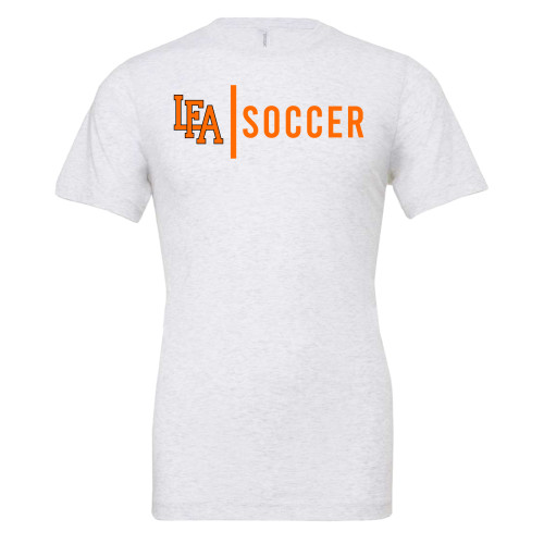  Bella + Canvas Ash Grey Jersey Cotton T Shirt - LFA Soccer 