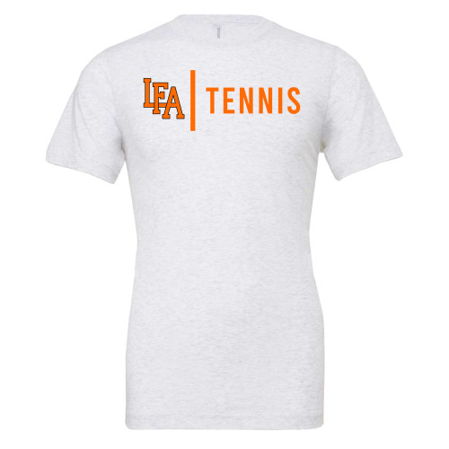  Bella + Canvas Ash Grey Jersey Cotton T Shirt - LFA Tennis 
