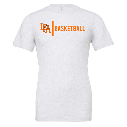  Bella + Canvas Ash Grey Jersey Cotton T Shirt - LFA Basketball 