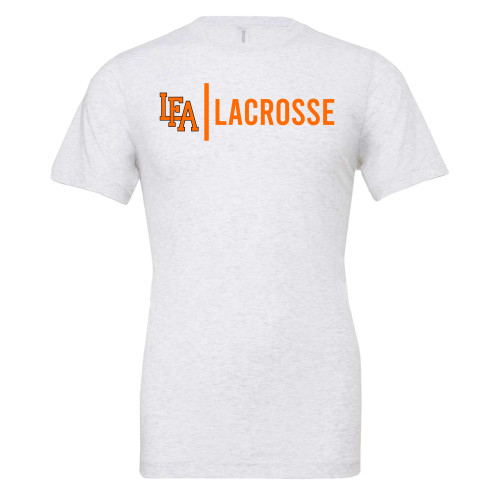  Bella + Canvas Ash Grey Jersey Cotton T Shirt - LFA Lacrosse 