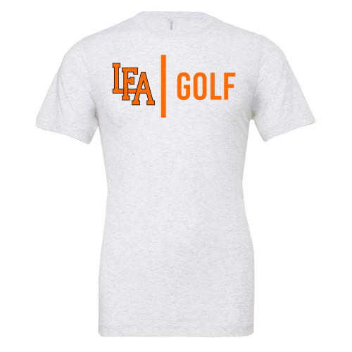  Bella + Canvas Ash Grey Jersey Cotton T Shirt - LFA Golf 
