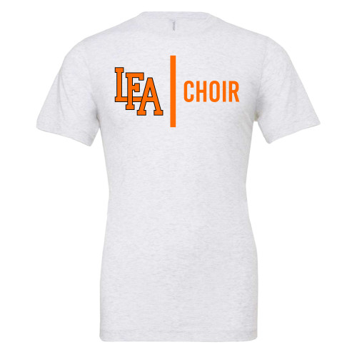  Bella + Canvas Ash Grey Jersey Cotton T Shirt - LFA Choir 
