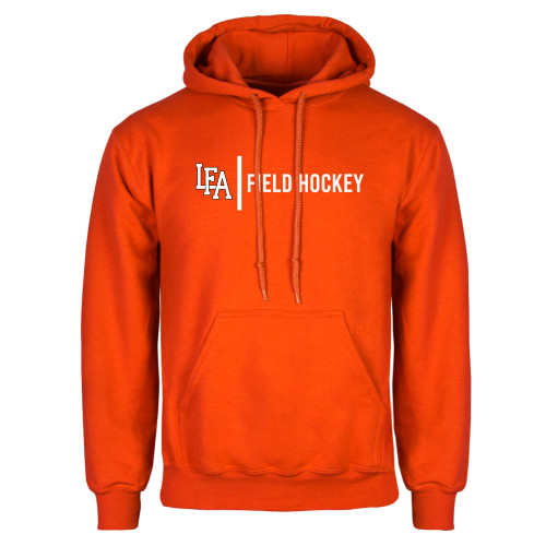  Orange Fleece Hoodie - LFA Field Hockey 