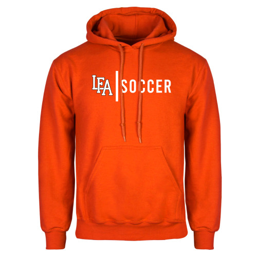  Orange Fleece Hoodie - LFA Soccer 