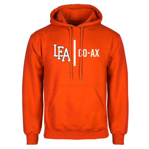  Orange Fleece Hoodie - LFA Co-Ax 