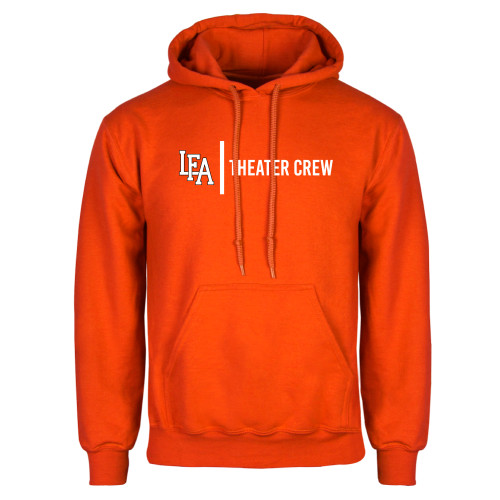  Orange Fleece Hoodie - LFA Theater Crew 