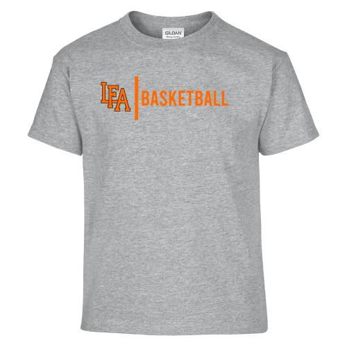  Youth Grey T Shirt - LFA Basketball 