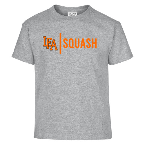  Youth Grey T Shirt - LFA Squash 