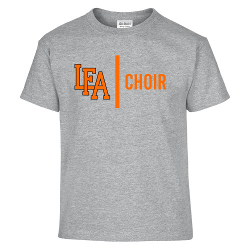  Youth Grey T Shirt - LFA Choir 