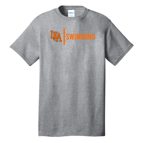  Extended Athletic Heather T Shirt - LFA Swimming