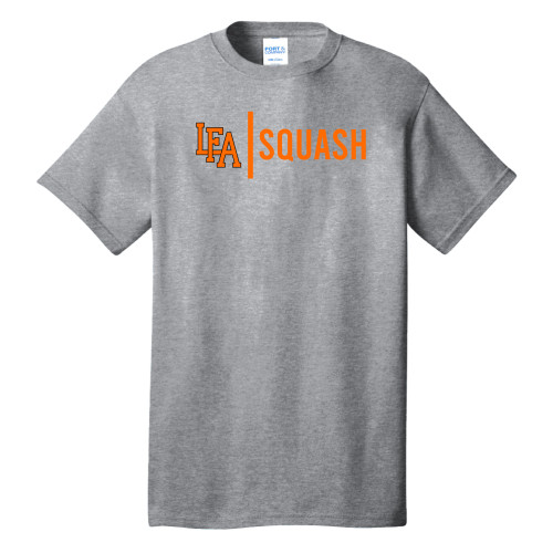  Extended Athletic Heather T Shirt - LFA Squash 