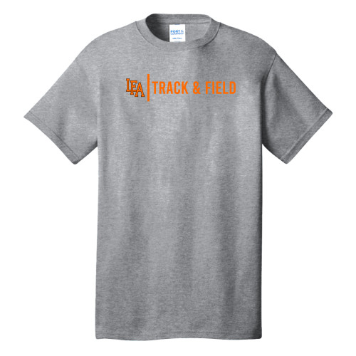  Extended Athletic Heather T Shirt - LFA Track & Field 